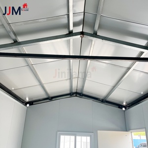 Casa contenitore modulare prefabbricata nera di lusso della fabbrica di JJM con il tetto a falda per gli <span class=keywords><strong>hotel</strong></span> del campo della Guest House o la nuova progettazione della Villa - Product Image 5