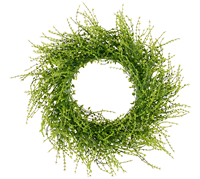 Vente en gros de guirlande suspendue de simulation de plante artificielle, herbe, fleur artificielle pour décoration de jardin intérieur et extérieur