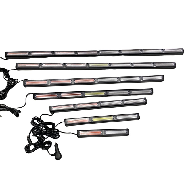 Car Accessories Red Blue Led Light bar Warning Light Emergency Flash Strobe Light for Off-road 4x4 Atv Truck