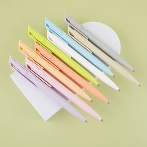 9 Kleuren Zachte Loop Goedkope <span class=keywords><strong>Promo</strong></span> Plastic Balpennen Met Custom Logo Schattige Kantoorbenodigdheden Voor School Balpen Fijne Punt - Product Image 2