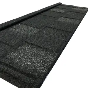 Industrial Design Color Stone Coated Metal Steel Roofing Shingles Sheets Cheap China Manufacturer Roof Tiles For Hotels