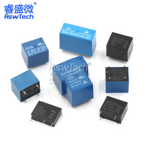 Jqc-3f T73 Rơ Le Khối Đường Điện Từ Siêu Nhỏ Pcb 3V 5V 6V 9V 12V 24V Dc 10a <span class=keywords><strong>15a</strong></span> 4 Chân 5 Chân Rơ Le Nguồn Mini - Product Image 1