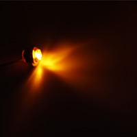 3/4 "rond LED feu de gabarit avant arrière feu de position latéral pour camion voiture Bus remorque Van caravane bateau