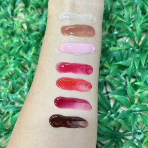 Baume à lèvres liquide végétalien bio, tube rose, formule à base de peptides, beurre de karité et plantes, soin hydratant pour les lèvres, marque privée - Product Image 5