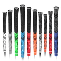 Empuñaduras de goma antideslizantes para Golf, accesorio estándar con logotipo personalizado, OEM, de tamaño medio
