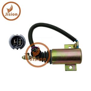 Pièces de machines de construction, solénoïde d'arrêt 24V pour excavatrice E483310000093 - Product Image 1