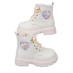 Kids Boots Shoes for Girl Boots Black for School Rubber Boots for Children - Product Image 1