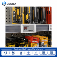 Etiqueta Electrónica Inalámbrica para Estantes LEEKA de Fábrica, 2.66 Pulgadas, 2.4GHz, con Posicionamiento para Tiendas de Ferretería