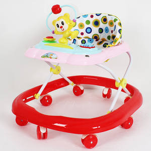 LUCHEN Ali-baba Vente en gros 2021 Nouveau trotteur bébé en plastique PP style plage avec 7 roues pivotantes, jouet de marche pour bébés - Product Image 2