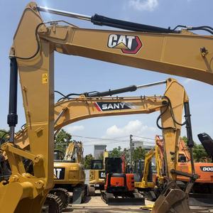 รถขุด CAT 323 มือสอง อุปกรณ์ก่อสร้างงานหนัก สายพานสีเหลือง - Product Image 4