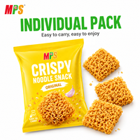 Free Sample Instant Food Beef Chicken Sesame Flavor Dry Crispy Noodle Snack