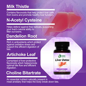 Capsules Détox Foie Best-Seller avec Choline : Protègent les cellules hépatiques des toxines, favorisent une meilleure digestion et une meilleure santé. - Product Image 6
