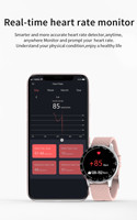 H30 H3 montre intelligente hommes bricolage image montre pleine touche ronde fréquence cardiaque pression artérielle horloge intelligente femmes Smartwatch