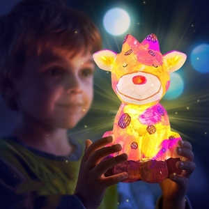 Bambini che imparano a colori giocattolo da <span class=keywords><strong>disegno</strong></span> Multi stile modello di animali lampada da notte dipinti da te Graffiti creativi giocattoli di luce notturna - Product Image 5