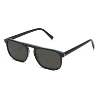 Lunettes de soleil polarisées en feuille d'acétate de cellulose faites à la main Lunettes de soleil en super acétate pour hommes et femmes