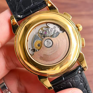 Fashion High Quality Mens High-end Watch Power Reserve Chronograph Pulsometer Automatic Sapphire Crystal Stainless Steel Case - Product Image 4