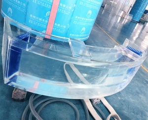 Aquaria & Accessoires Onregelmatige acryl <span class=keywords><strong>aquarium</strong></span> met overloop - Product Image 2