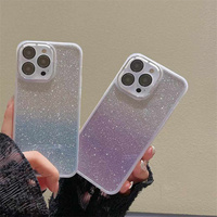 Étui de téléphone anti-chute 2-en-1 en TPU avec papier brillant Africa Transsion pour Itel A50C/P65 4G/A80/A50/P55 4G/A70, coque de téléphone électroplaquée