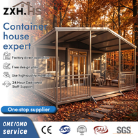 Casa Contenedor Prefabricada de Lujo de 20 pies/40 pies, Expandible y Plegable, Venta al por Mayor en China