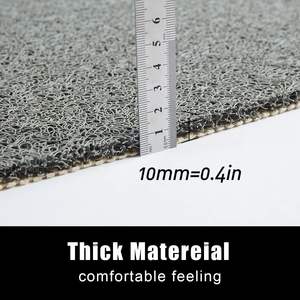 16x24 дюймов, современный машинный, экологически чистый нескользящий коврик для ванной из ПВХ, Мочалка для душа, быстросохнущие однотонные коврики для ванной комнаты - Product Image 2