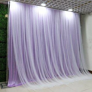 핫 세일 배경 커튼 웨딩 천장 장식 커튼 웨딩 장식 - Product Image 4
