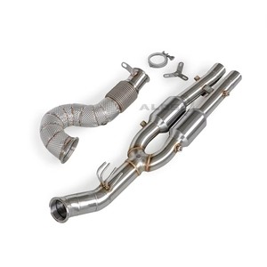 Système d'échappement catalytique isolé 200 cellules haute performance pour <span class=keywords><strong>Cupra</strong></span> Formentor VZ5 2.5T 2015-2023 - Pièces de modification automobile - Product Image 1