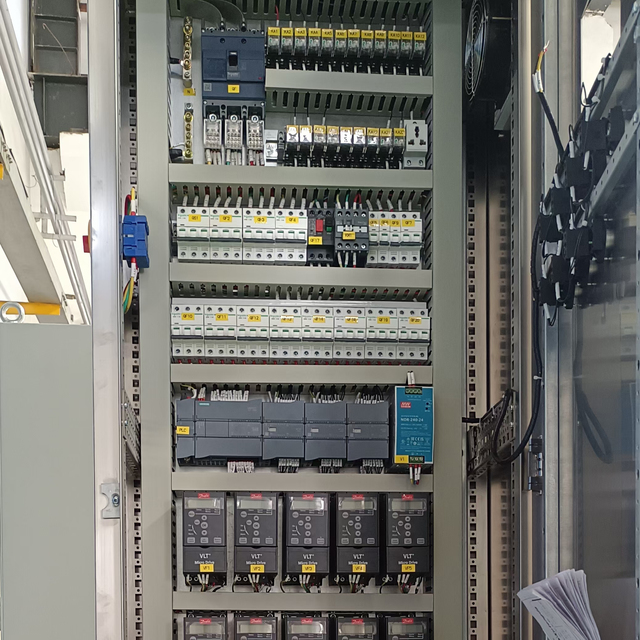 OEM PLC Control System Cabinet with CAD EPLAN Drawing HV LV Switchgear HMI Interface for Wastewater Treatment Plants