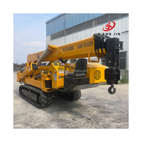 Prix usine Grue araignée sur chenilles XR 3 tonnes 12 tonnes, moteur Isuzu, hauteur de levage 5,8 m, flèche télescopique SGS903