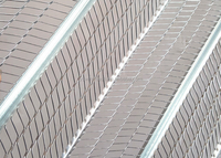 Lattes en acier inoxydable expansé modernes pour murs intérieurs, pour base de plâtre dans les murs et plafonds de bâtiments