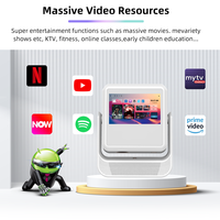 C3 Flick Projecteur Intelligent avec Pavé Tactile, Système d'Exploitation Android, WiFi 5G, Bluetooth 4K, Idéal pour Présentations