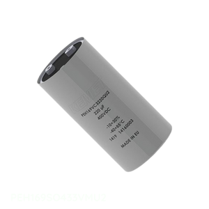 Condensateur PEH169SO433VMU2 à montage sur châssis, 3,3 µF, aluminium, bornes à vis, 105°C, de la marque Manufacturer Channel - Product Image 1