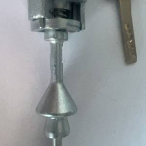 Cilindro de cerradura cilíndrico Yunnuo 51217187881, zincado, gris claro, 2 llaves para puerta de BMW - Product Image 5