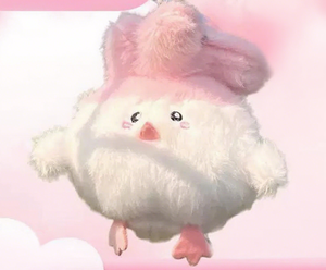 Muñeca para hacer <span class=keywords><strong>sonido</strong></span> de pájaro de ajo, recuerdo cultural y creativo, regalo, colgante de muñeco de peluche "No es fácil" de pájaro de la paz - Product Image 6