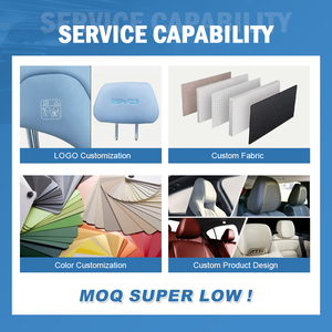 Fundas de Asiento de Cuero Sintético Premium Personalizadas para <span class=keywords><strong>Volvo</strong></span> <span class=keywords><strong>XC40</strong></span> Sports 2019-2024, Juego Completo de 5 Asientos Delanteros/Traseros - Product Image 4