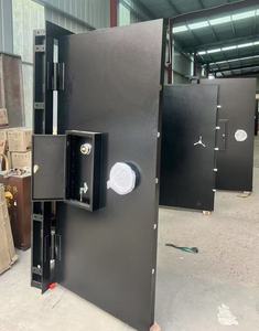 Tùy chỉnh thép an toàn an ninh cửa an ninh ngân hàng mật khẩu cơ khí đôi cửa kim loại Vault cửa - Product Image 2