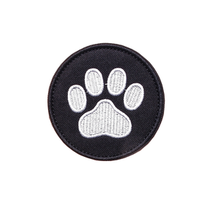 新到货服务狗贴，带钩环刺绣宠物狗Naem贴，用于宠物服装 - Product Image 5