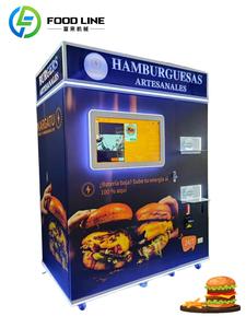 Fully Automatic Delicious Pizza Vending <strong>Robot</strong> <strong>Machine</strong> Serving Burgers Pizzas Fries - Product Image 6