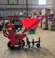 Mini-tracteur chenillé à essence 170F/7HP pour l'agriculture, micro-cultivateur à chaîne simple pour la ferme