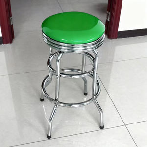 समायोज्य उठाने की दुकान स्टूल, रचनात्मक लौ-पैटर्न राउंड मल, घर अवकाश उच्च-फुट मल - Product Image 3