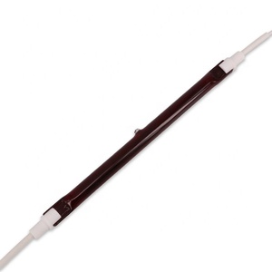 500mm 220v 1100w de cuarzo rubí calor tubo SK15 de cerámica cerca de infrarrojos tubo de calefacción para la pintura del coche - Product Image 6