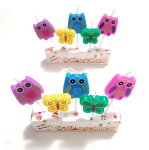 Adornos Personalizados para Pasteles, Lindos Mini Animales del Paraíso, Fiesta en la Selva, Piruletas de Dibujos Animados, Velas de Feliz Cumpleaños - Product Image 1
