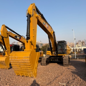 Excavatrice CAT 349D d'occasion de haute qualité, faible nombre d'heures, 49 tonnes, pelleuse lourde à vendre - Product Image 1