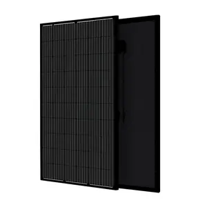 Pannelli solari a mezza cella ad alta efficienza neri da 150W