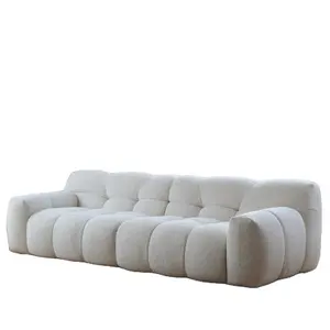 HJ ev 3 kişilik bej iç tasarım döşeme kumaş kanepe kanepe soffa canape settee oturma odası kanepeleri