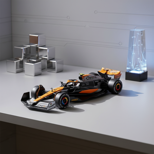 Voiture miniature en alliage CCA <span class=keywords><strong>F1</strong></span>, version tournoi Royaume-Uni, modèle de course, jouet pour enfants, cadeau, échelle 1:24, propulsion par friction, pour les 5-14 ans et plus - Product Image 4