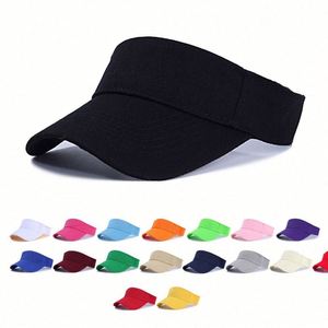 Gorra Visera Ancha para Exteriores al por Mayor, Color Sólido, Verano, Unisex, Personalizable, Deportiva, Ciclismo, Transpirable, Cómoda - Product Image 1