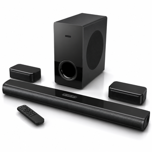 All Round Surround Full Set Home Theater Audio Hub Wide Voltage Powered Sound Bar Subwoofer Surround <b>Speaker</b> Kit with Dual - Product Image 3