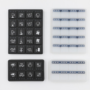 Tùy chỉnh thiết bị điện tử máy tính liên hệ với màng từ xa bàn phím Bàn phím Báo Chí dẫn điện cao su <span class=keywords><strong>Silicone</strong></span> đẩy nút - Product Image 3