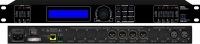 Console de mixage audio professionnelle 2 entrées/4 sorties en métal avec processeur d'effets numériques pour utilisation sur scène, processeur audio