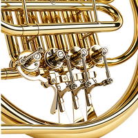 OEM Bb Tones 4 Keys Single and Double Row French Horn Brass Instrument Wholesale